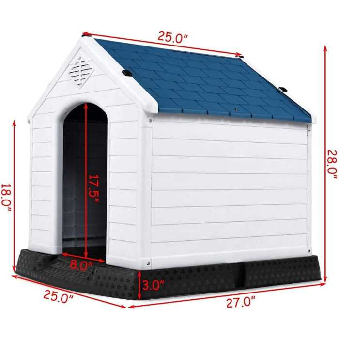 Giantex Dog House for Large Medium Dogs