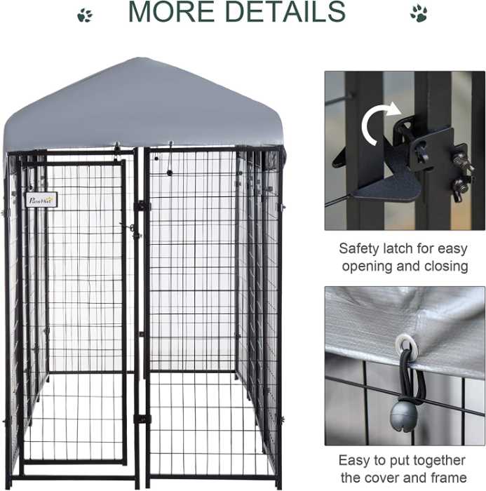 PawHut Large Outdoor Dog Kennel