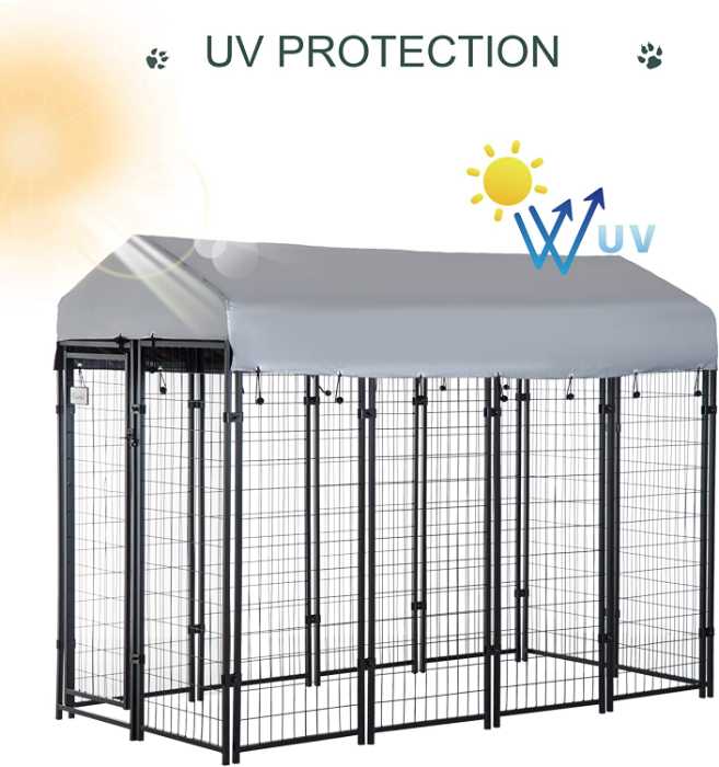 PawHut Large Outdoor Dog Kennel
