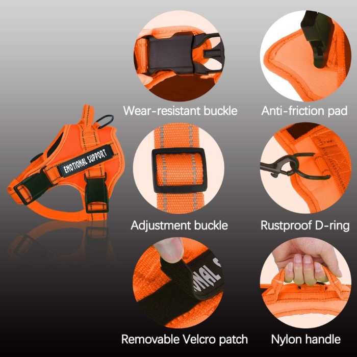 VOOPET Emotional Support Dog Vest Harness